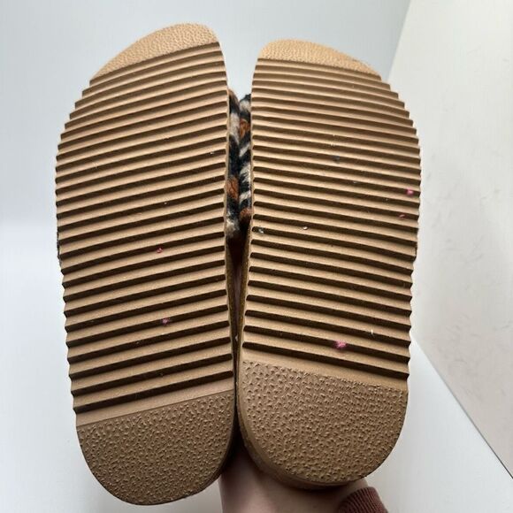 CUSHIONAIRE Women's Cork footbed Slide Sandal with +Comfort 11 LEOPARD - Picture 6 of 8